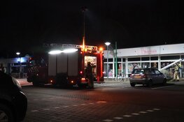 Brand bij bakker aan Boerhaaveplein in Bovenkarpsel