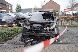 Politieonderzoek: Auto in brand in Grootebroek