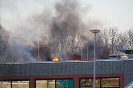 Uitslaande brand in school Grootebroek