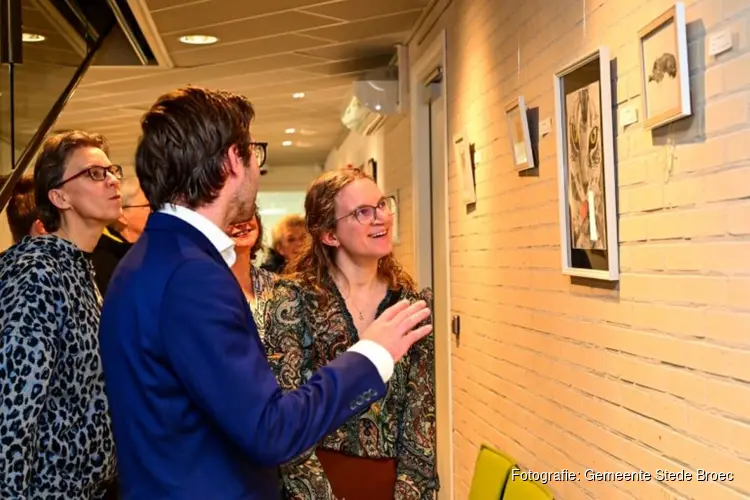 Expositie Tamara Truyens in hal gemeentehuis