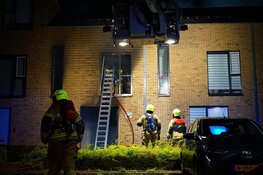 Flinke brand in woning Grootebroek