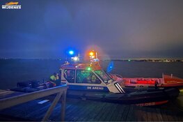 Levensreddende hulp voor solozeiler op het Markermeer