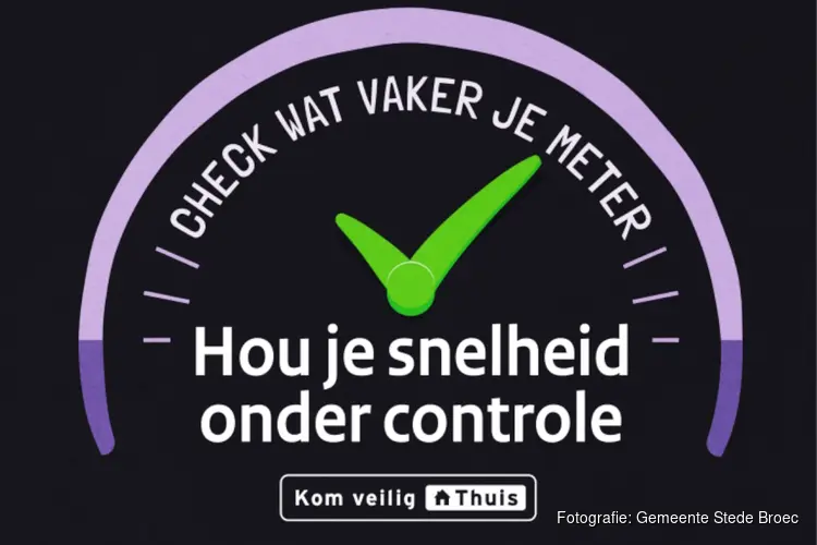 Check wat vaker uw snelheid