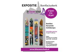 Expositie De Blauwe Schuit in Bonifaciuskerk Medemblik