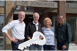 Sleutel voor bewoners nieuwe huurappartementen in Bovenkarspel