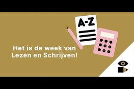 De week van lezen en schrijven