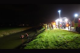 Openstaande fiets langs sloot in Grootebroek, zoekactie levert niets op