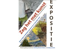 Expositie ‘Zeg het met kunst’ bij Omringlocatie Nicolaas