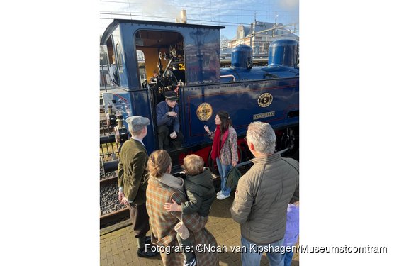 Museumstoomtram van start in voorjaarsvakantie
