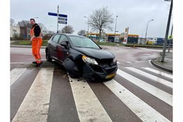 Ongeval op kruising Wijzend en Raadhuislaan in Grootebroek