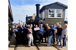 Bijdrage Vriendenloterij voor Museumstoomtram