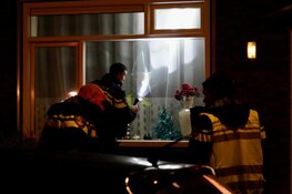 Flinke schade door explosie bij woning in Lutjebroek