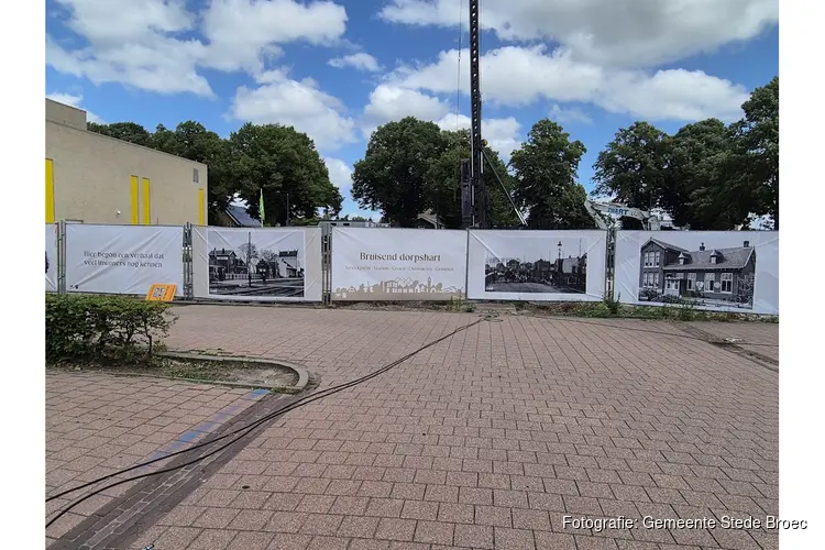 Aan het Streekplein in Bovenkarspel wordt geschiedenis geschreven