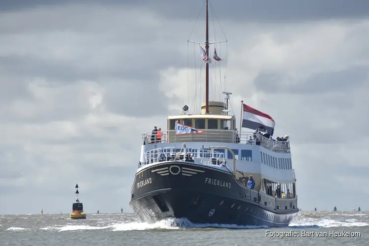 Jarige MS Friesland is het gezicht van een halve eeuw Historische Driehoek