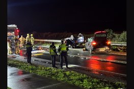 Zeker drie doden door frontale botsing op dijk Lelystad-Enkhuizen