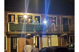 Brand in appartement op eerste etage in Grootebroek
