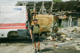 Lezing 'Evacueren onder drones - Hulp aan burgers aan het front in Oekraïne'