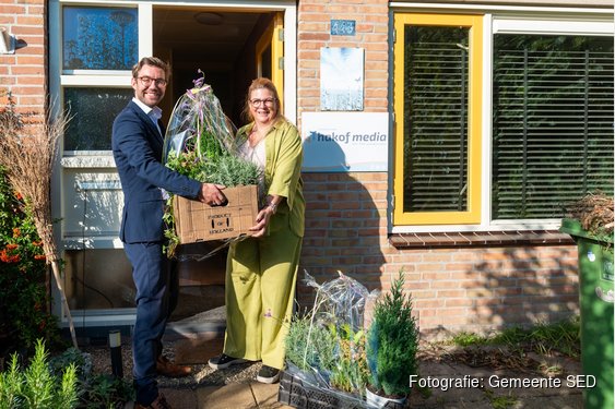Winnaar plantenpakket Tegeltaxi bekend