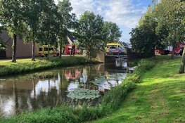 Kinderfiets langs sloot, duikactie opgezet