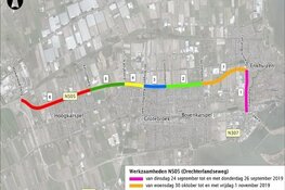 Provincie Noord-Holland start maandag met werkzaamheden aan N505 tussen Enkhuizen en Hoogkarspel