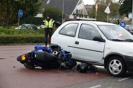 Scooterrijder gewond in Grootebroek
