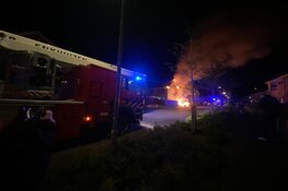 Flinke brand bij woning in Enkhuizen