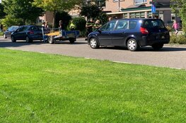 Kop-staart botsing op de Princenhof in Bovenkarspel