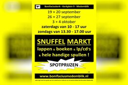 Snuffelmarkt in Bonifaciuskerk Medemblik