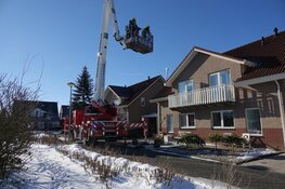 Dakbrand in Bovenkarspel