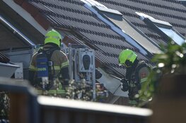 Dakbrand in Bovenkarspel