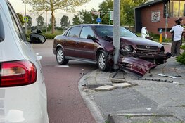 Automobilist onder invloed crasht in Grootebroek