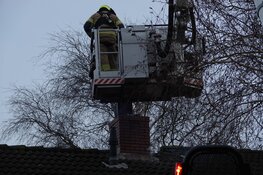 Schoorsteenbrand in Bovenkarspel