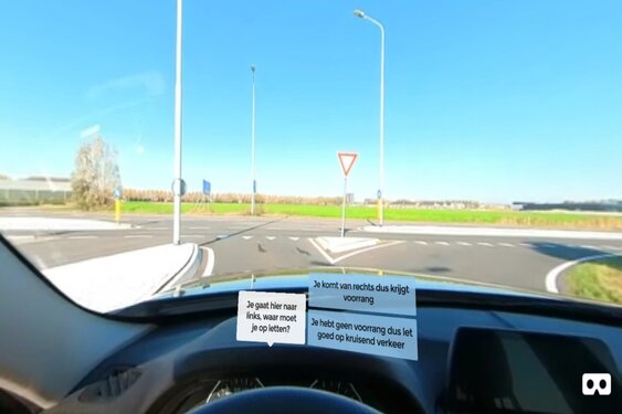 Virtualrijles.nl wilt de verkeersveiligheid en slagingspercentages verhogen met behulp van virtual reality.
