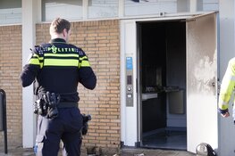 Brand in publiek toilet van Station Bovenkarspel