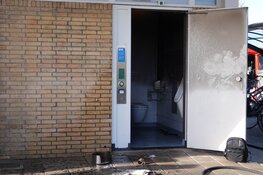 Brand in publiek toilet van Station Bovenkarspel