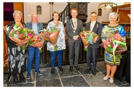 Vijf Koninklijke onderscheidingen uitgereikt