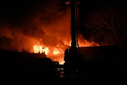 Grote uitslaande brand in Schellinkhout
